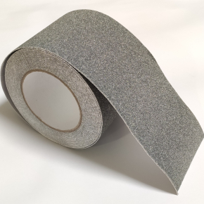 Стрічка антиковзаюча для підлоги Tricolor 73 сіра 100 мм зносостійка (1 м. пог.) - изображение 3 - интернет-магазин tricolor.com.ua