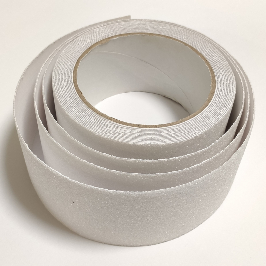 Стрічка антиковзаюча для підлоги Tricolor 75 біла 50 мм зносостійка (1 м. пог.) - изображение 2 - интернет-магазин tricolor.com.ua