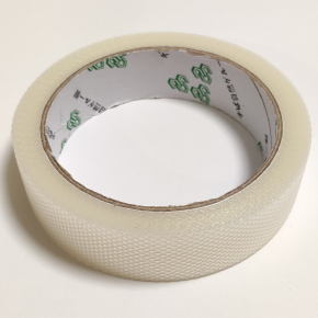 Стрічка антиковзна для підлоги ванної, душової, басейну Tricolor 742 прозора Ромб 25 мм зносостійка (5 м. пог.) - изображение 3 - интернет-магазин tricolor.com.ua