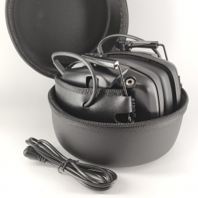 Професійні тактичні навушники Howard Leight Impact Sport Black, з активним шумоподавленням + кейс для зберігання - изображение 3 - интернет-магазин tricolor.com.ua