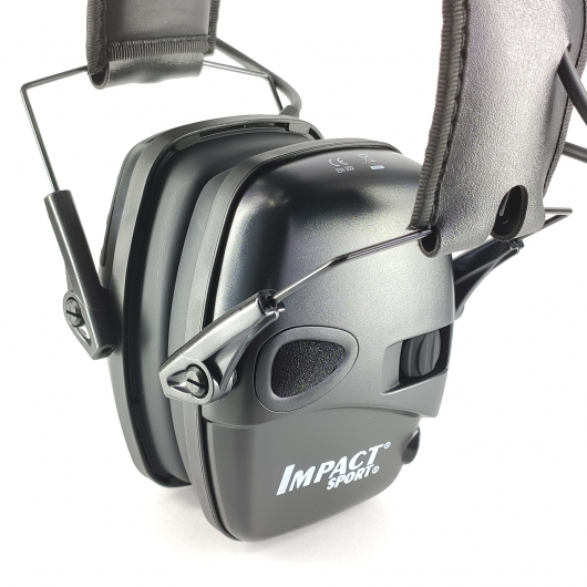 Професійні тактичні навушники Howard Leight Impact Sport Black, з активним шумоподавленням + кейс для зберігання - изображение 6 - интернет-магазин tricolor.com.ua