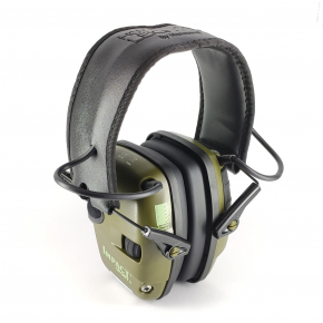 Професійні тактичні навушники Howard Leight Impact Sport Olive, з активним шумоподавленням + кейс для зберігання
