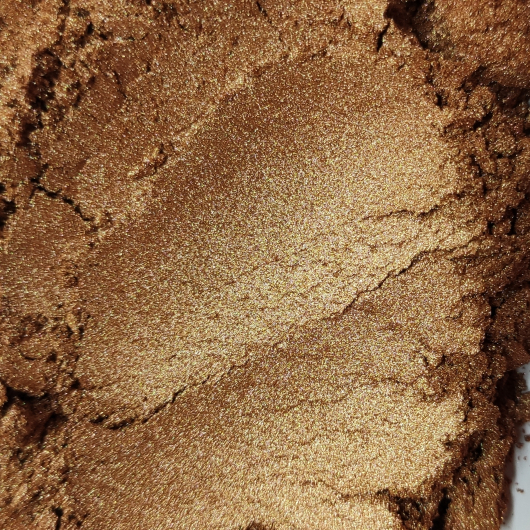 Пігмент перламутровий Tricolor PBR-500/10-60 мкм бронзовий 200 г. - изображение 6 - интернет-магазин tricolor.com.ua