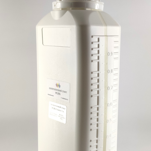 Ізопропіловий спирт 99,8% Tricolor каністра 1 л. 10 шт. - изображение 4 - интернет-магазин tricolor.com.ua