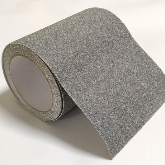 Стрічка антиковзаюча для підлоги Tricolor 73 сіра 250 мм зносостійка (1 м. пог.) - интернет-магазин tricolor.com.ua