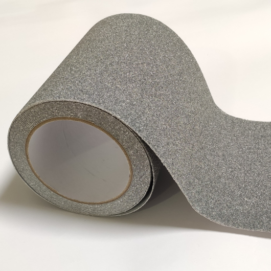 Стрічка антиковзаюча для підлоги Tricolor 73 сіра 150 мм зносостійка (1 м. пог.) - изображение 4 - интернет-магазин tricolor.com.ua