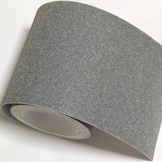 Стрічка антиковзаюча для підлоги Tricolor 73 сіра 150 мм зносостійка (5 м. пог.) - изображение 6 - интернет-магазин tricolor.com.ua