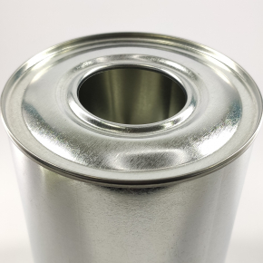 Металева герметична банка з кришкою Bericap 0,54 л для лакофарбових матеріалів, автохімії 10 шт. - изображение 2 - интернет-магазин tricolor.com.ua