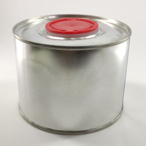 Металева герметична банка з кришкою Bericap 0,54 л для лакофарбових матеріалів, автохімії 50 шт. - интернет-магазин tricolor.com.ua