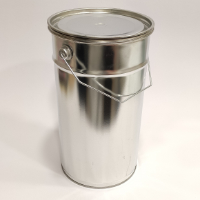 Герметичне металеве відро Tricolor 5 л з кришкою для лакофарбових матеріалів та ПММ, 10 шт. - интернет-магазин tricolor.com.ua