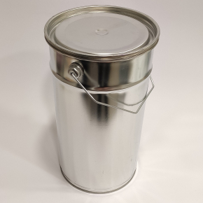 Герметичне металеве відро Tricolor 5 л з кришкою для лакофарбових матеріалів та ПММ, 20 шт. - изображение 5 - интернет-магазин tricolor.com.ua