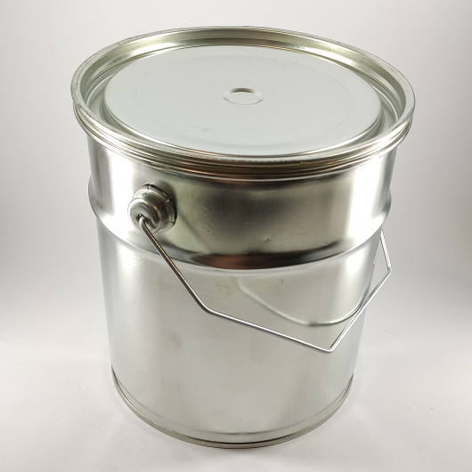 Герметичне металеве відро Tricolor 3 л з кришкою для лакофарбових матеріалів та ПММ, 1 шт. - изображение 2 - интернет-магазин tricolor.com.ua