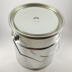 Герметичне металеве відро Tricolor 3 л з кришкою для лакофарбових матеріалів та ПММ, 20 шт. - изображение 7 - интернет-магазин tricolor.com.ua