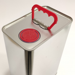 Металева герметична каністра з кришкою Bericap 4 л для лакофарбових матеріалів, автохімії 10 шт. - изображение 3 - интернет-магазин tricolor.com.ua