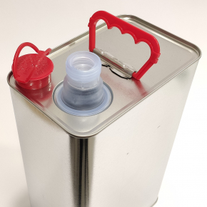 Металева герметична каністра з кришкою Bericap 5 л для лакофарбових матеріалів, автохімії 100 шт. - изображение 6 - интернет-магазин tricolor.com.ua