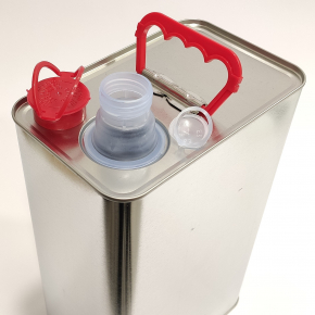 Металева герметична каністра з кришкою Bericap 5 л для лакофарбових матеріалів, автохімії 100 шт. - изображение 7 - интернет-магазин tricolor.com.ua