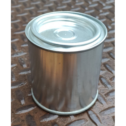 Металева бляшана банка з кришкою для лакофарбових матеріалів 0,25 л, 1 шт. - изображение 5 - интернет-магазин tricolor.com.ua