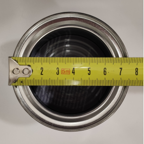 Металева бляшана банка з кришкою для лакофарбових матеріалів 0,25 л, 20 шт. - изображение 7 - интернет-магазин tricolor.com.ua