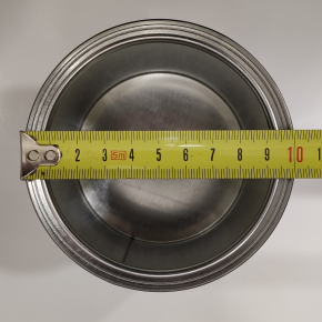 Металева бляшана банка з кришкою для лакофарбових матеріалів 0,54 л, 500 шт. - изображение 5 - интернет-магазин tricolor.com.ua