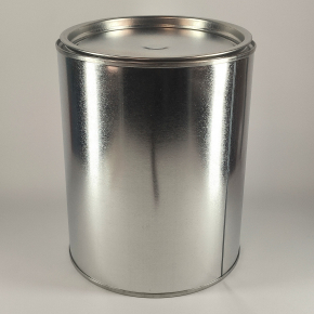 Металева бляшана банка з кришкою для лакофарбових матеріалів 2,8 л, 10 шт. - интернет-магазин tricolor.com.ua
