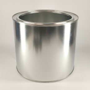 Металева бляшана банка з кришкою для лакофарбових матеріалів 2,4 л, 10 шт. - изображение 3 - интернет-магазин tricolor.com.ua