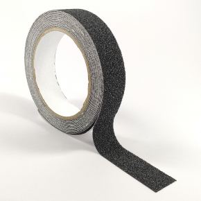 Стрічка антиковзна для підлоги ванної, душової, басейну Tricolor 642 чорна 25 мм зносостійка (1 м. пог.) - изображение 7 - интернет-магазин tricolor.com.ua