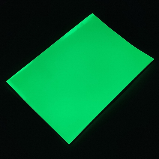 Самоклеюча люмінесцентна (світиться у темряві) плівка Tricolor А4 (210*297 мм) зелене світіння 10 шт. - интернет-магазин tricolor.com.ua