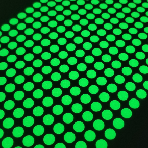 Набір люмінесцентних наклейок Tricolor Крапка діаметр 5 мм*392 шт. (1 лист 185*95 мм) - изображение 3 - интернет-магазин tricolor.com.ua