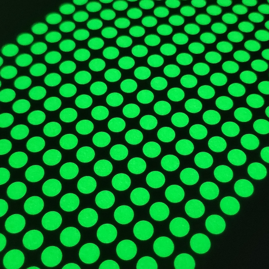 Набір люмінесцентних наклейок Tricolor Крапка діаметр 5 мм*392 шт. (1 лист 185*95 мм) - изображение 3 - интернет-магазин tricolor.com.ua