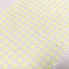 Набір люмінесцентних наклейок Tricolor Крапка діаметр 5 мм*392 шт. (1 лист 185*95 мм) - изображение 4 - интернет-магазин tricolor.com.ua