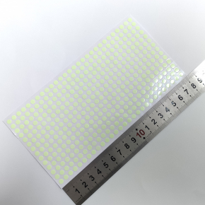 Набір люмінесцентних наклейок Tricolor Крапка діаметр 5 мм*392 шт. (1 лист 185*95 мм) - изображение 5 - интернет-магазин tricolor.com.ua