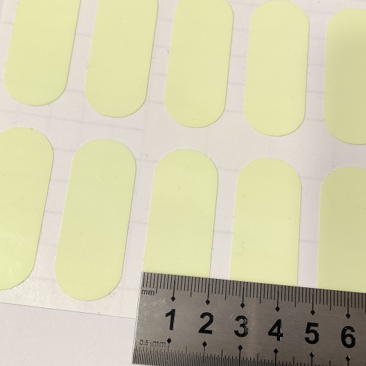 Набір люмінесцентних наклейок Tricolor для підсвічування вимикачів овал 5*2 см, (10 шт/лист) 1 шт. (100 наклейок) - изображение 10 - интернет-магазин tricolor.com.ua