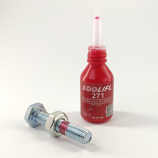 Анаеробний фіксатор різьблення Loolifl 271 червоний, високої міцності 10 мл, 1 шт. - изображение 3 - интернет-магазин tricolor.com.ua