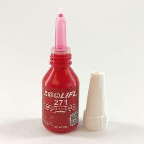 Анаеробний фіксатор різьблення Loolifl 271 червоний, високої міцності 10 мл, 5 шт. - изображение 4 - интернет-магазин tricolor.com.ua