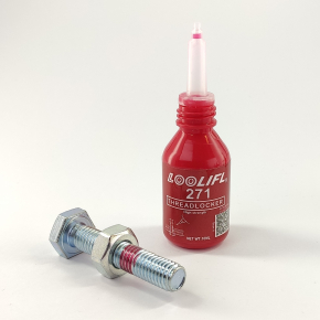 Анаеробний фіксатор різьблення Loolifl 271 червоний, високої міцності 10 мл, 10 шт. - изображение 3 - интернет-магазин tricolor.com.ua