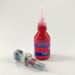 Антикоррозийный эпоксидный фиксатор резьбы (клей) Loolifl красный, высокой прочности 10 мл, 10 шт. - изображение 3 - интернет-магазин tricolor.com.ua