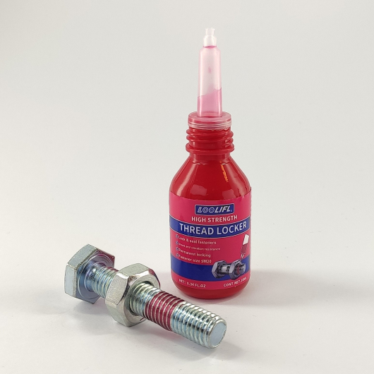 Антикорозійний епоксидний фіксатор різьблення (клей) Loolifl червоний, високої міцності 10 мл, 10 шт. - изображение 3 - интернет-магазин tricolor.com.ua
