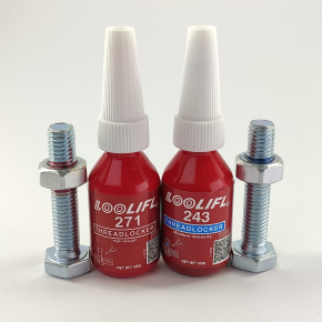 Набір анаеробних фіксаторів різьблення Loolifl (блістер) 243 середньої + 271 високої міцності (2*10 мл) 1 шт. - изображение 5 - интернет-магазин tricolor.com.ua