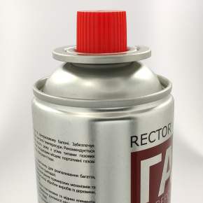 Газ в баллоне Rector 220 г — универсальный, всесезонный, для горелок, кемпинга и портативных газовых устройств (96 шт.) - изображение 5 - интернет-магазин tricolor.com.ua