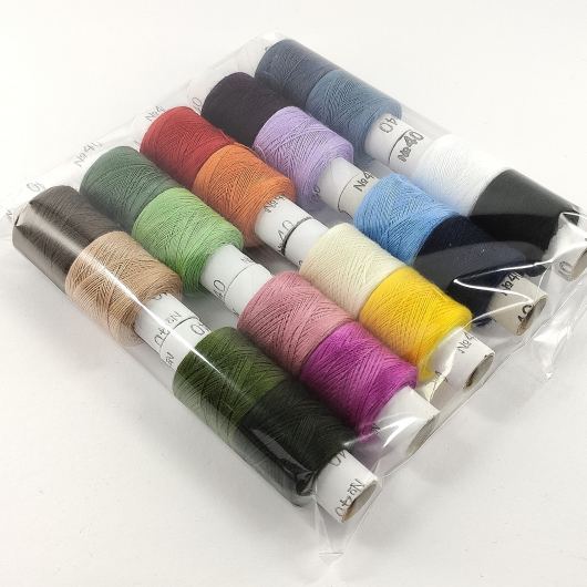 Набір набір універсальних швейних ниток Tricolor 40/2 D 20 кольорів * 75 м. (1500 м.) 10 наборов. - изображение 3 - интернет-магазин tricolor.com.ua