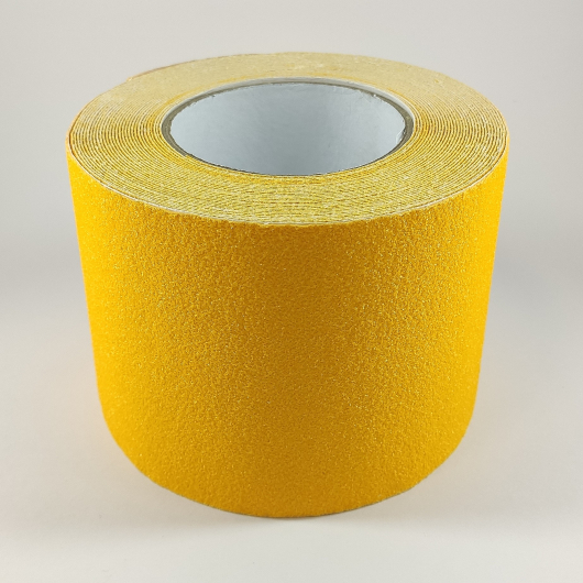 Стрічка антиковзаюча для підлоги Tricolor 77 жовта 100 мм зносостійка (10 м. пог.) - изображение 4 - интернет-магазин tricolor.com.ua