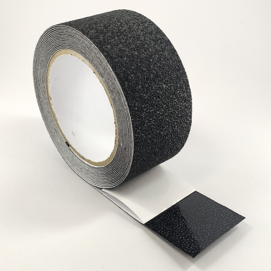 Стрічка антиковзна для підлоги ванної, душової, басейну Tricolor 642 чорна 50 мм зносостійка (5 м. пог.) - изображение 4 - интернет-магазин tricolor.com.ua