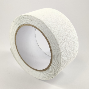 Лента антискользящая для пола ванной, душевой, бассейна Tricolor 641 белая 50 мм износоустойчивая (1 м. пог.)