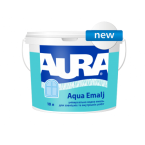 Эмаль акриловая полуматовая универсальная Aura Aqua Emalj