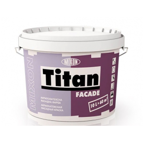 Краска атмосферостойкая матовая фасадная Titan Facade