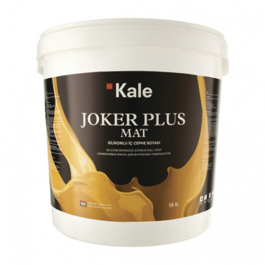 Краска акриловая матовая моющаяся Kale Joker Plus Mat Белая