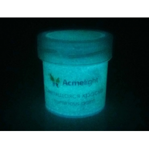 Краска люминесцентная AcmeLight для рисования синяя 20 мл - изображение 2 - интернет-магазин tricolor.com.ua