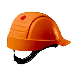 Каска защитная 3М G2000CUV-OR со штифтом, вентилируемая, Оранжевая