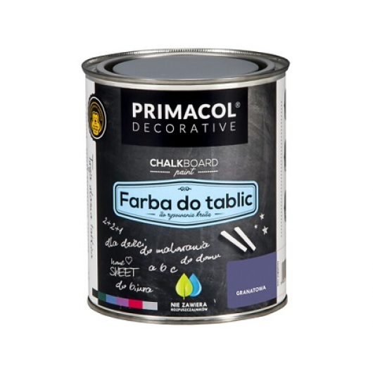 Інтер'єрна грифельна фарба Primacol (чорна) - интернет-магазин tricolor.com.ua