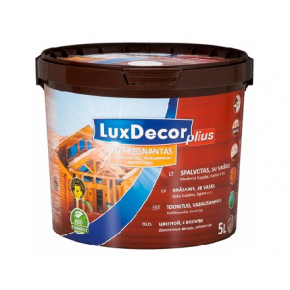 Пропитка для дерева LuxDecor Plius (белая) - интернет-магазин tricolor.com.ua